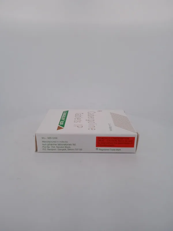 CABGOLIN 0.25 MG - 4 TABLETS - Image 4