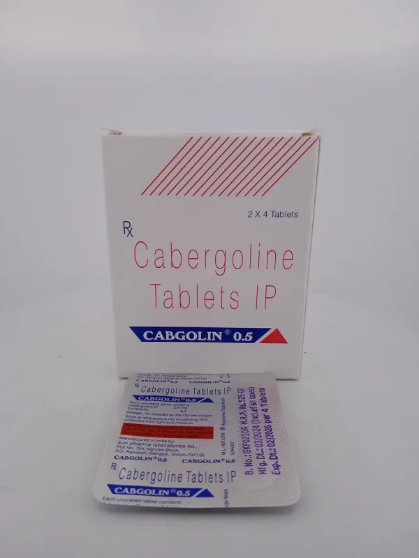 CABGOLIN 0.5 MG - 4 TABLETS - Image 3