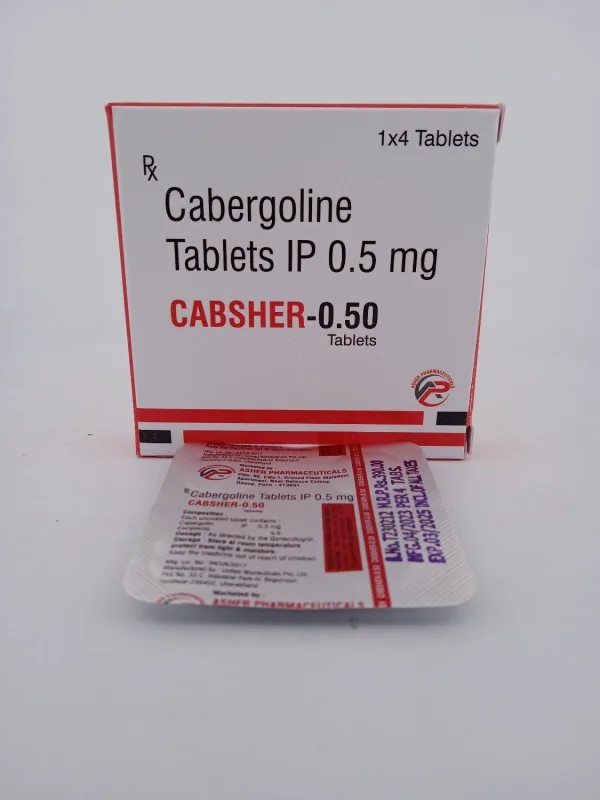CABSHER 0.50MG - 4 TABLET - Image 3