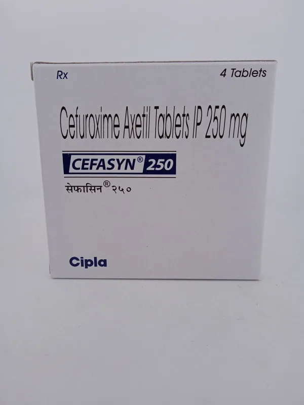 CEFASYN 250MG - 4 TABLET
