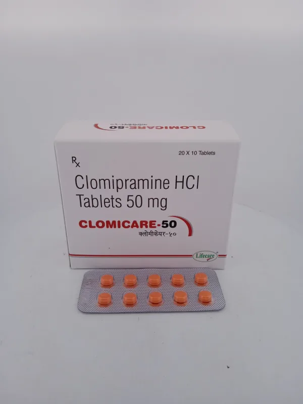 CLOMICARE 50 MG - 10 TABLETS - Image 2