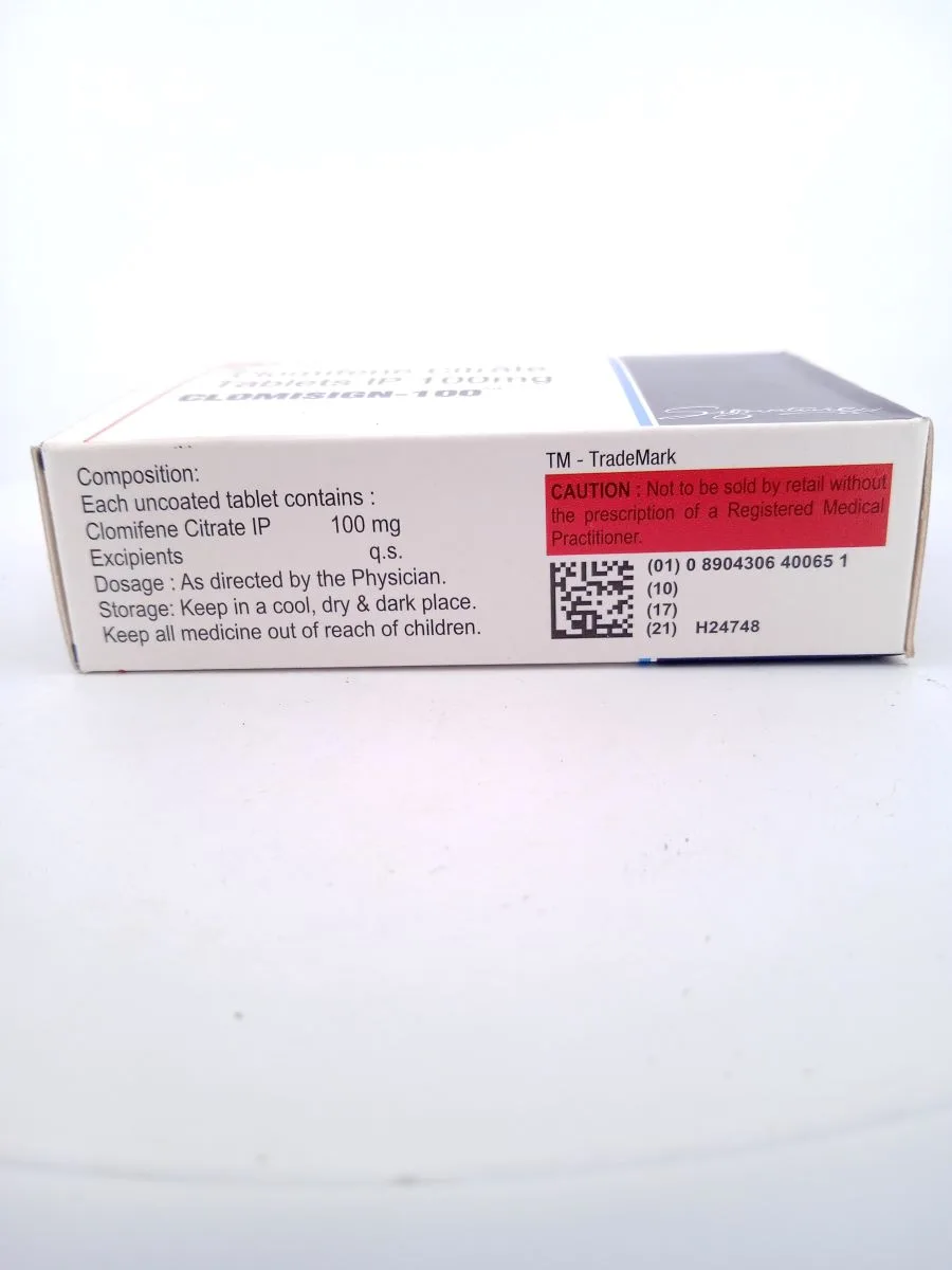 CLOMISIGN 100 MG - 10 TABLET - Image 4