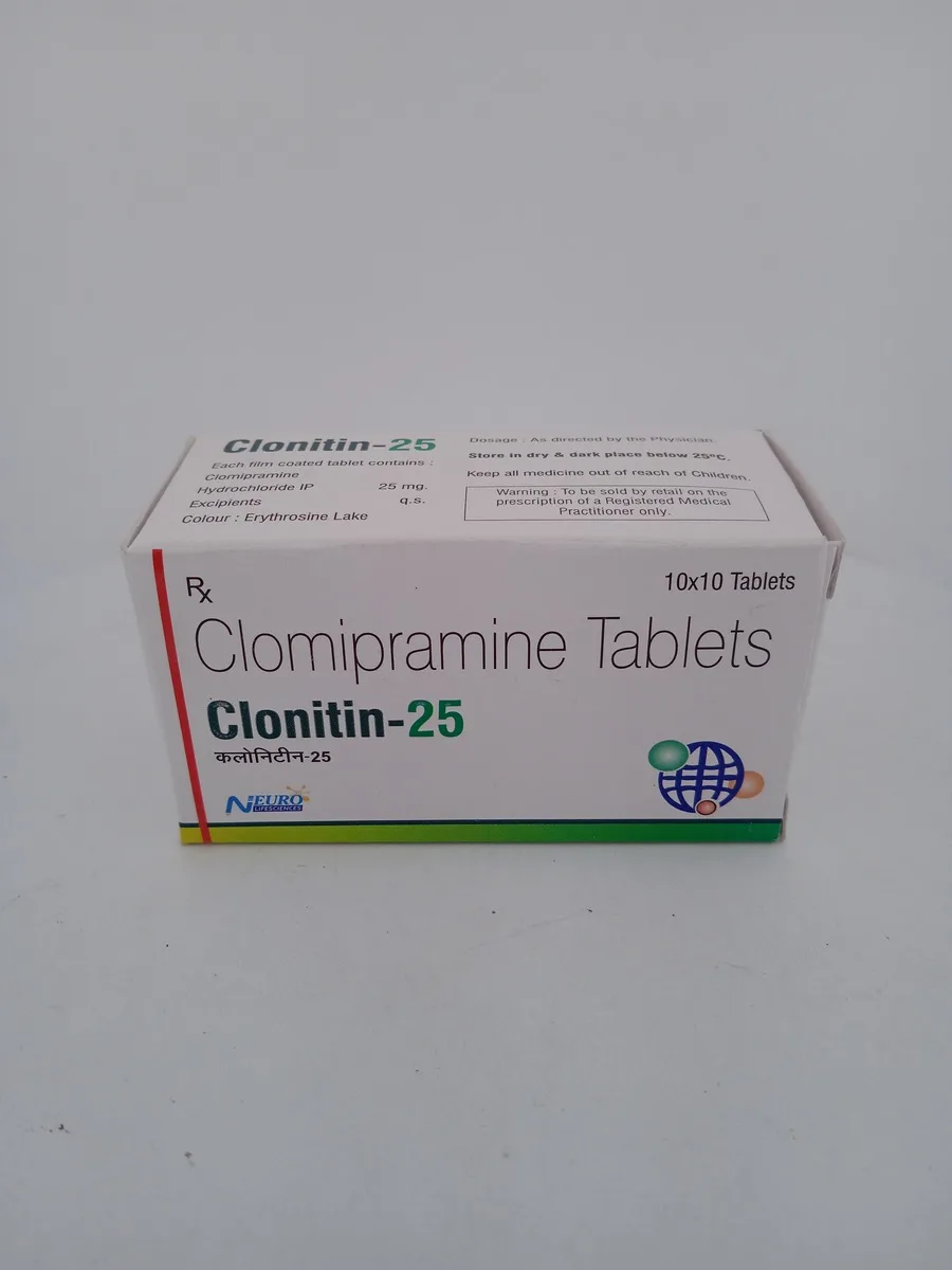 CLONITIN 25 MG - 10 TABLETS