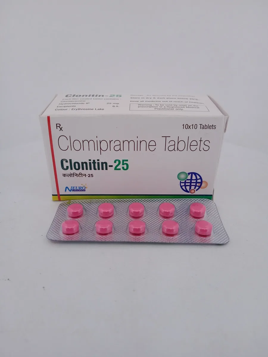 CLONITIN 25 MG - 10 TABLETS - Image 2