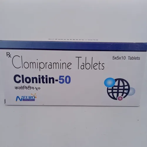 CLONITIN 50 MG - 10 TABLETS