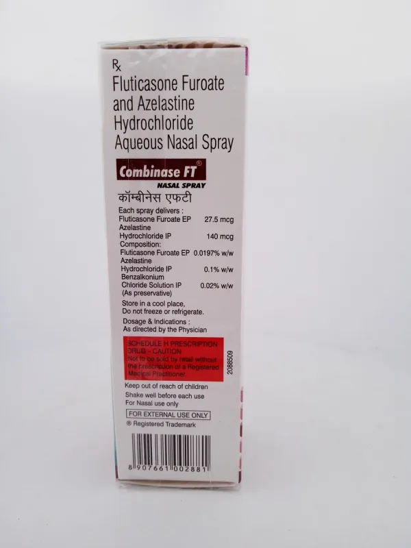 COMBINASE FT - 1 NASAL SPRAY OF 9.8gm - Image 2