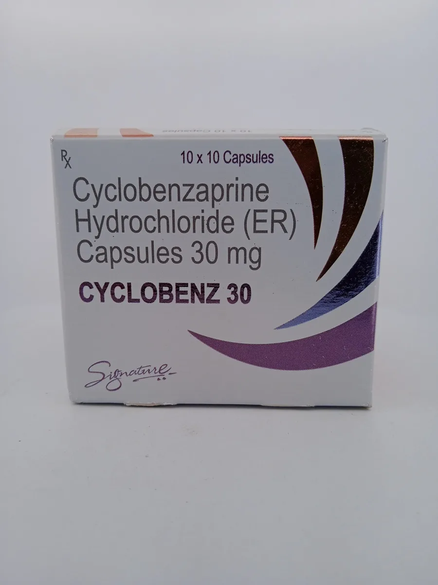 CYCLOBENZ 30MG - 10 CAPSULE