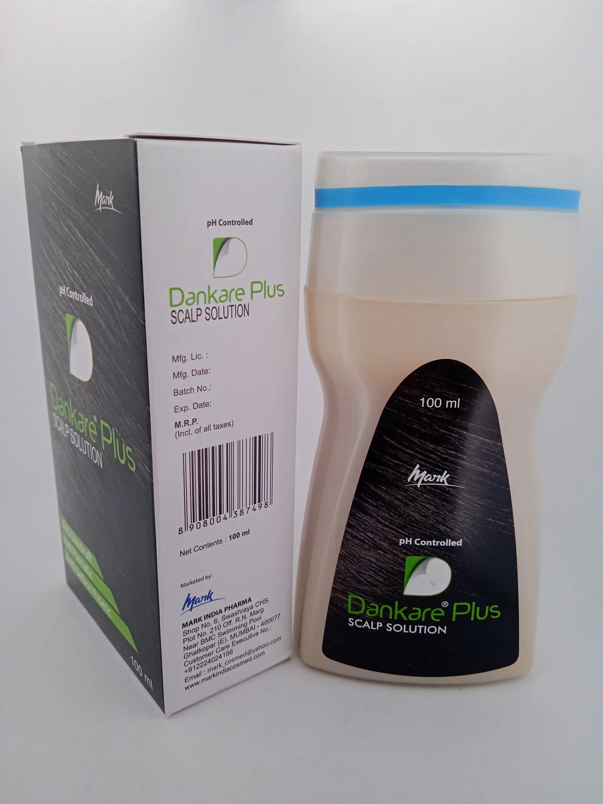 DANKARE PLUS SCALP SOLUTION - 1 BOTTLE OF 100ML - Image 2