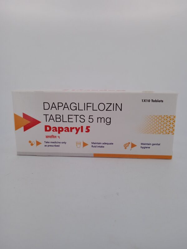 DAPARYL 5 MG - 10 TABLET