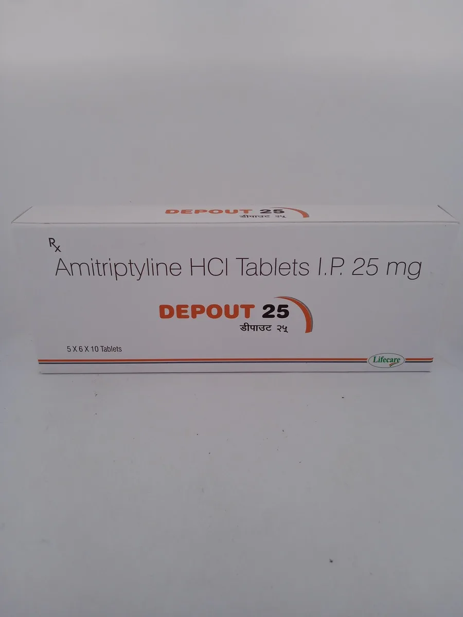DEPOUT 25 MG - 10 TABLET