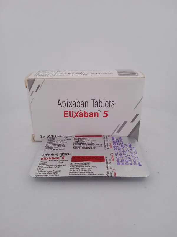 ELIXABAN 5 MG - 10 TABLETS - Image 3