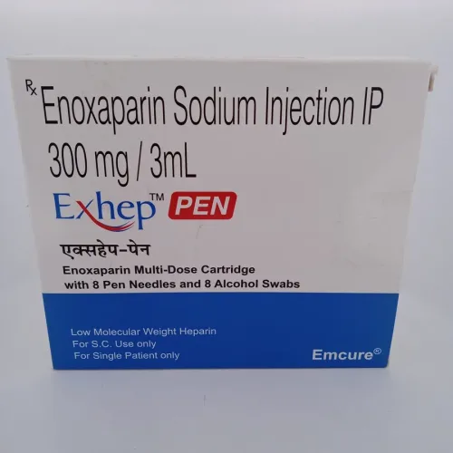 EXHEP PEN - 1 PEN WITH 8 PEN NEEDLES AND 8 ALCOHOL SWABS