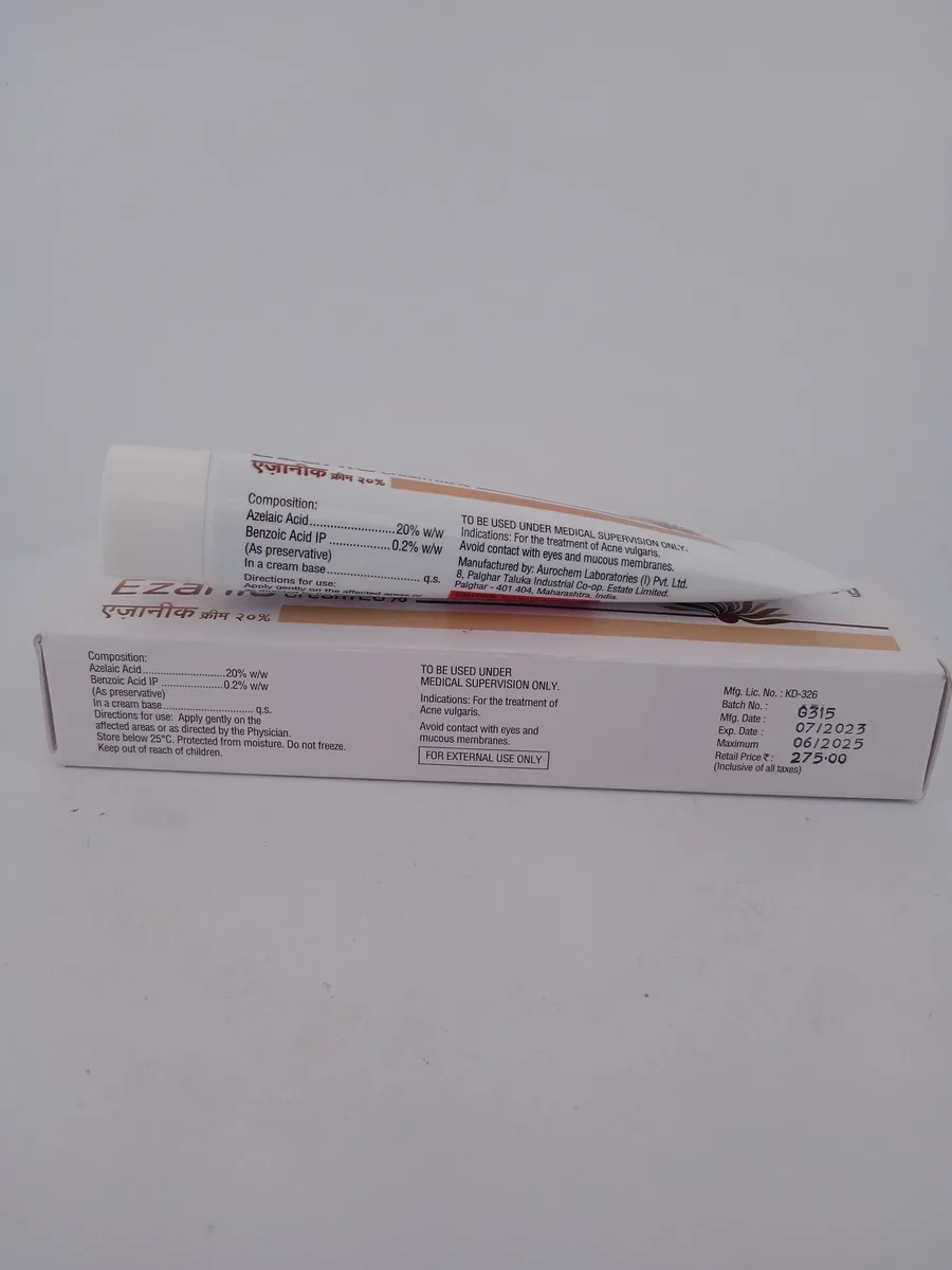 EZANIC CREAM 20% - 1 TUBE OF 15g - Image 4
