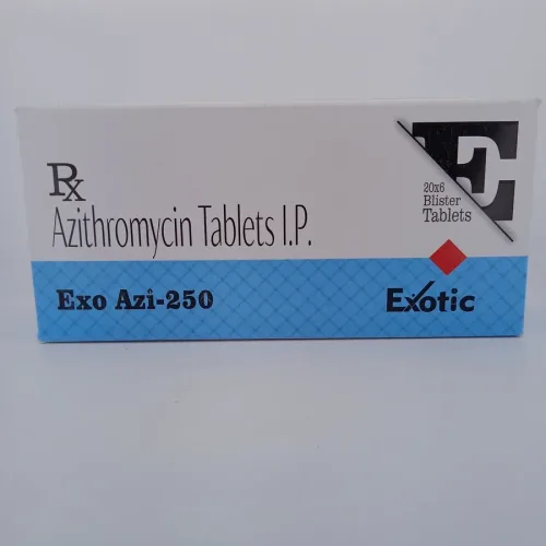 EXO AZI 250 MG - 6 TABLET