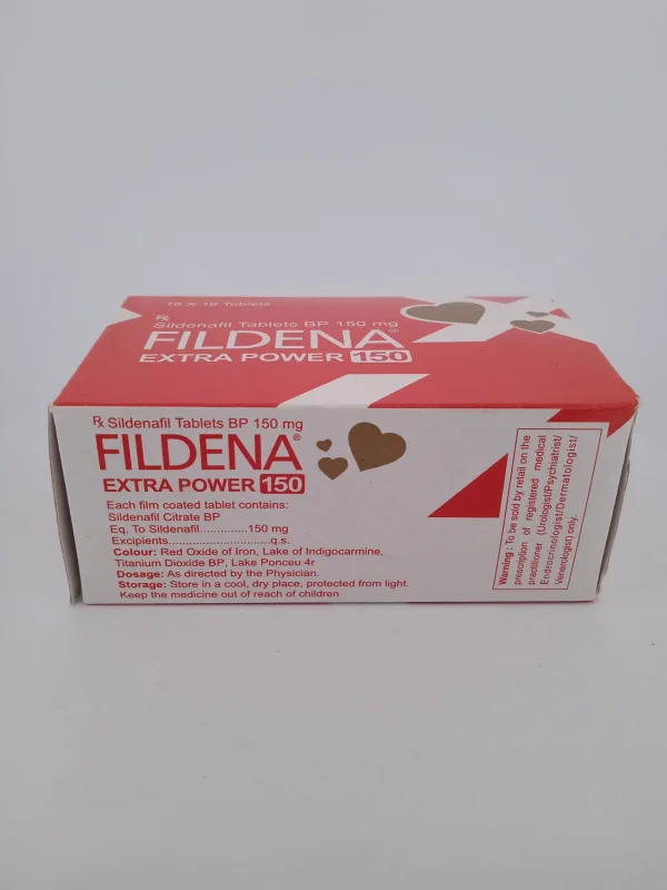 FILDENA EXTRA POWER 150 MG - 10 TABLETS - Image 4