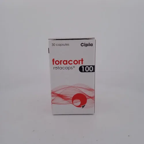 FORACORT ROTACAPS 100 - 1 BOTTLE OF 30 CAPSULE