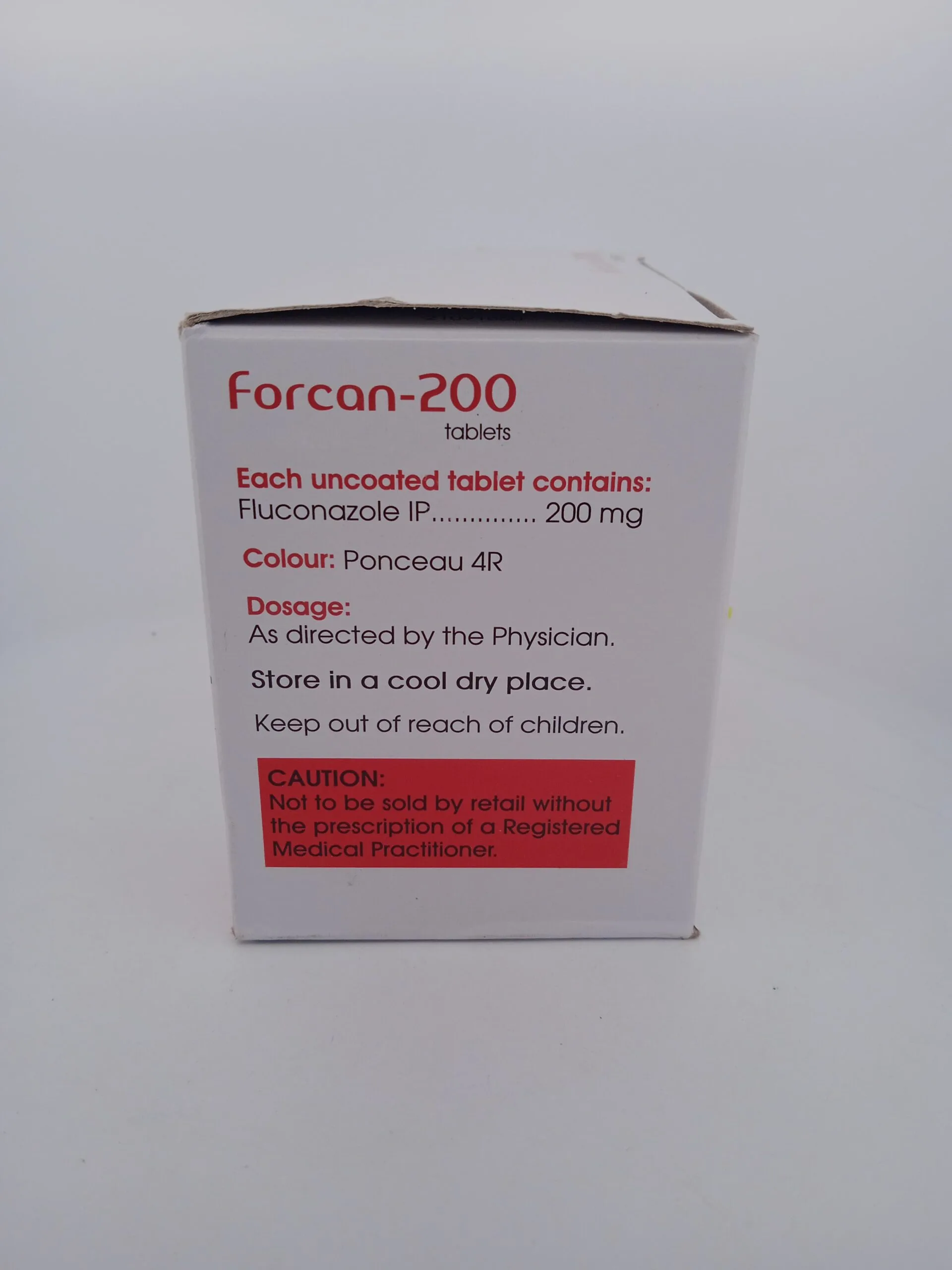 FORCAN 200 MG - 4 TABLETS - Image 3