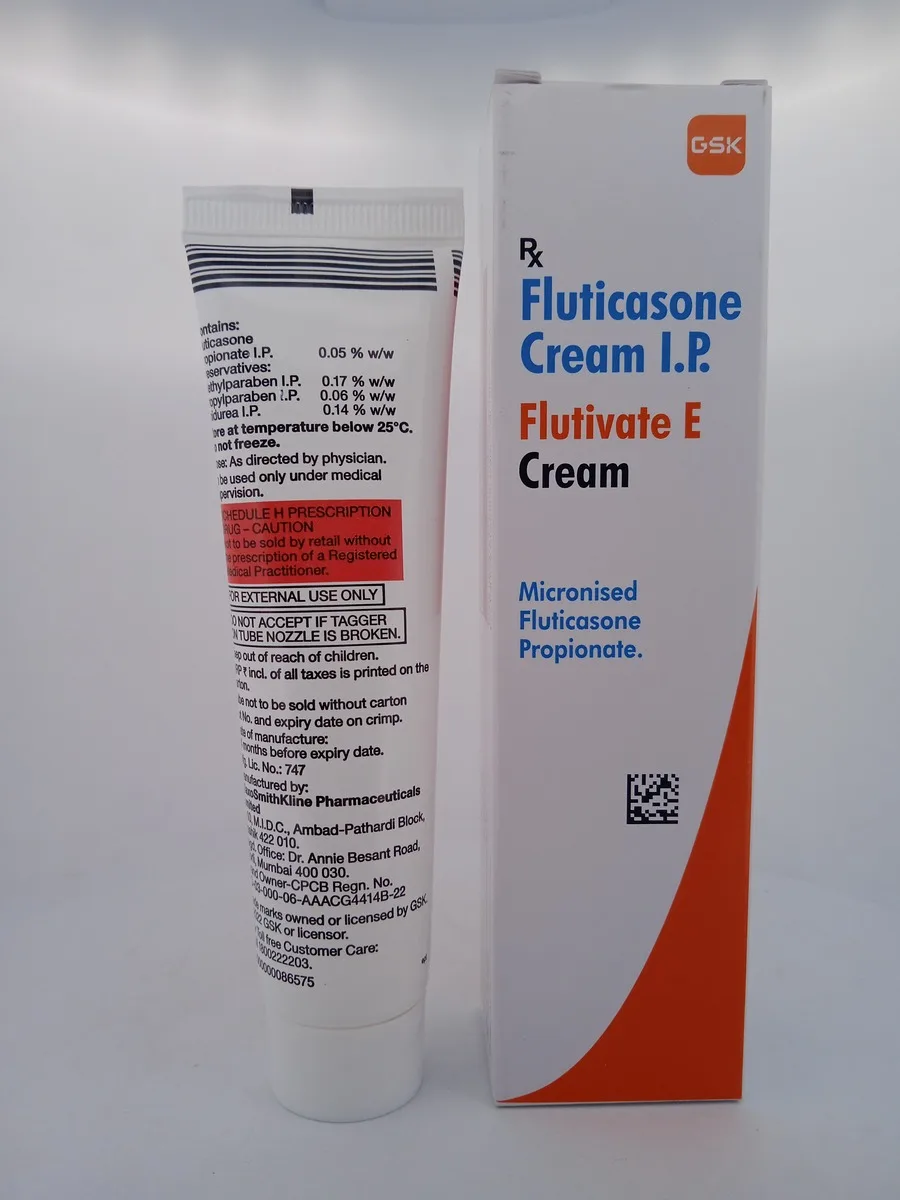 FLUTIVATE E CREAM - 1 TUBE OF 30gm - Image 3