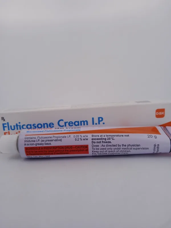 FLUTIVATE SKIN CREAM - 1 TUBE OF 20gm - Image 2