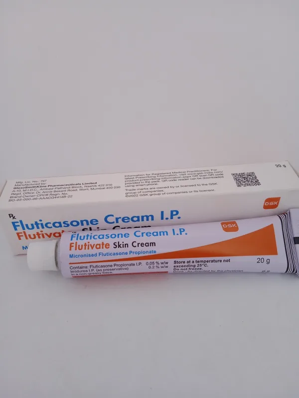 FLUTIVATE SKIN CREAM - 1 TUBE OF 20gm - Image 4