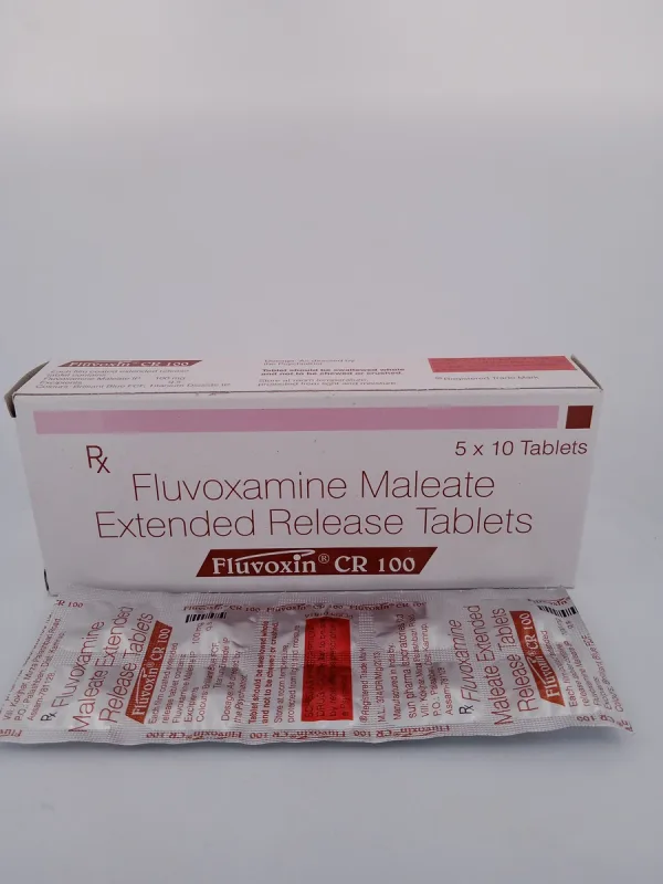 FLUVOXIN CR 100 MG - 10 TABLETS - Image 2