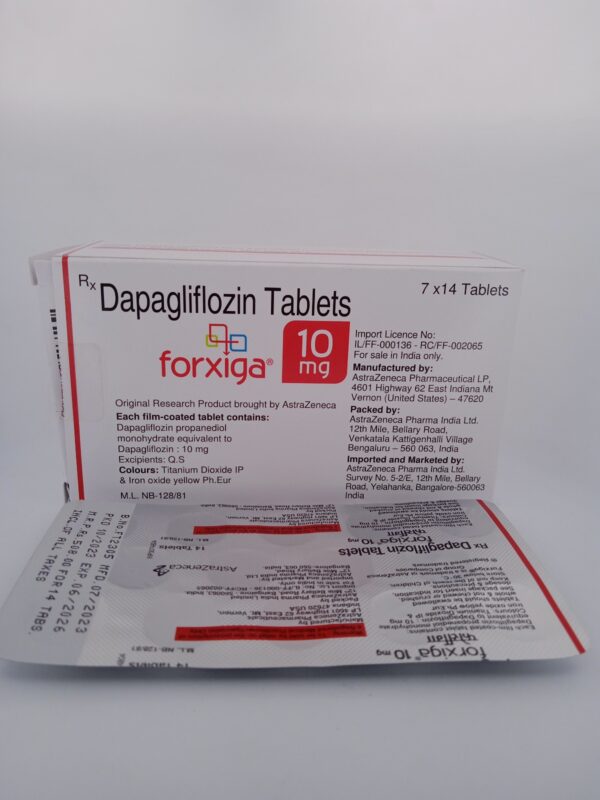 FORXIGA 10 MG - 14 TABLETS - Image 4