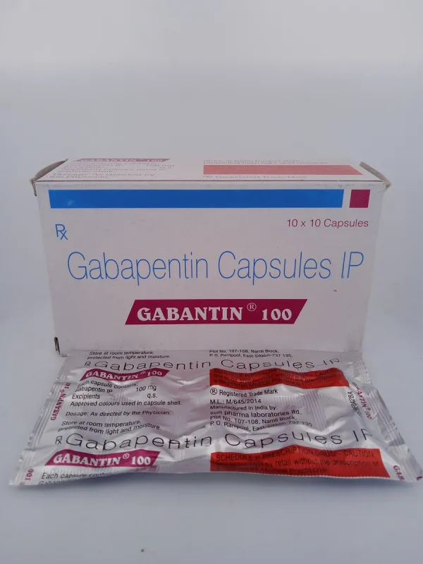 GABANTIN 100 MG - 10 CAPSULES - Image 2