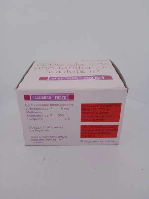GLUCORED FORTE - 10 TABLET - Image 4