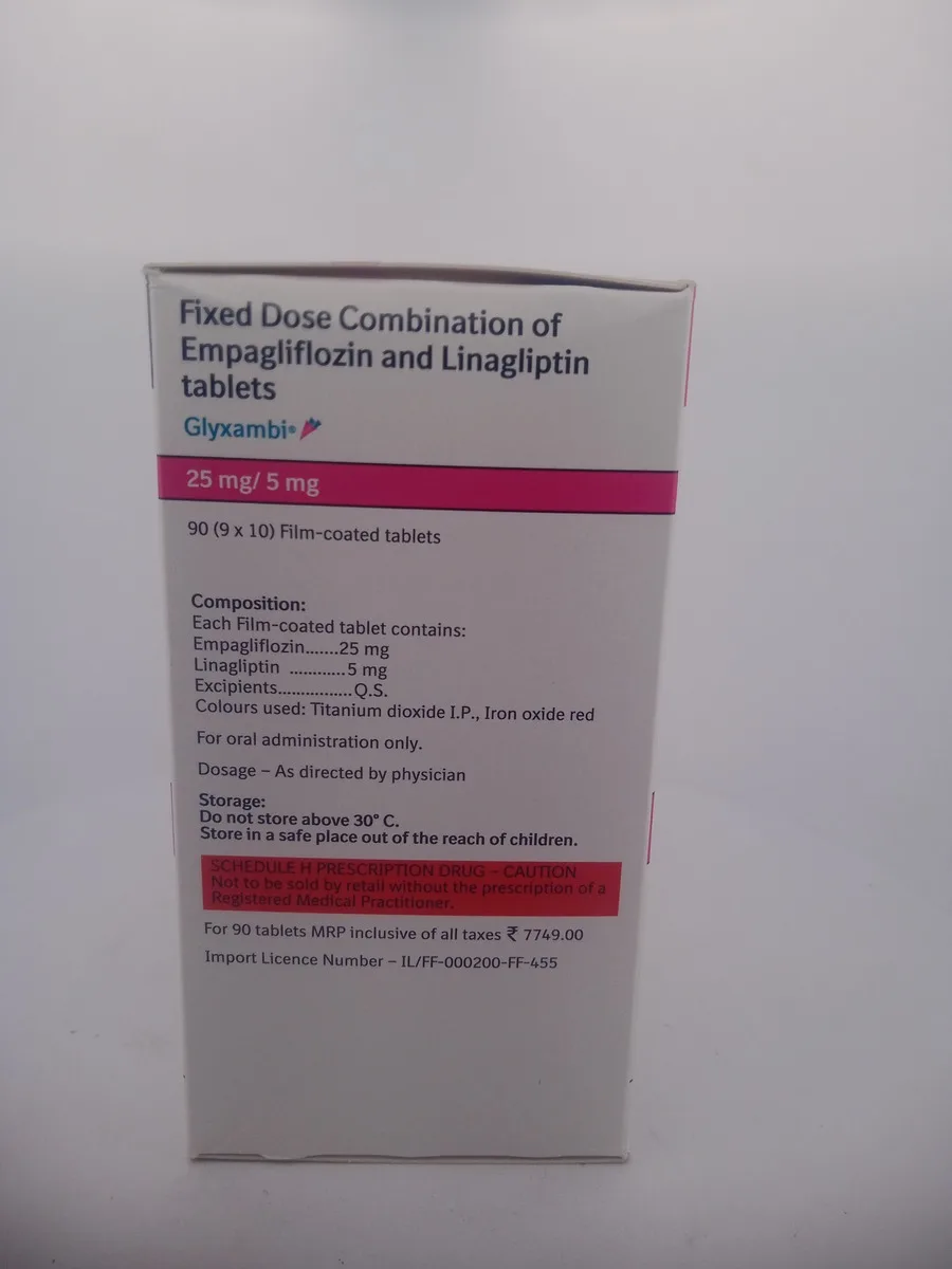 GLYXAMBI 25MG/5MG - 10 TABLETS - Image 2