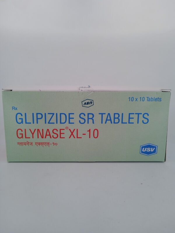 GLYNASE XL 10 MG - 10 TABLETS