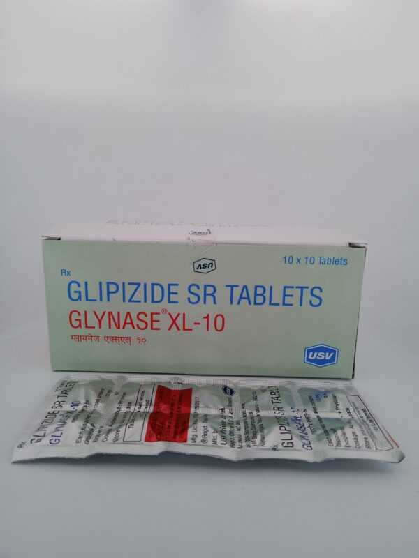 GLYNASE XL 10 MG - 10 TABLETS - Image 2