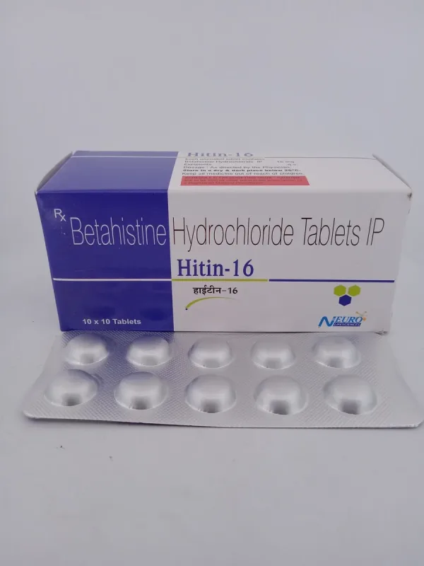 HITIN 16 MG - 10 TABLETS - Image 2