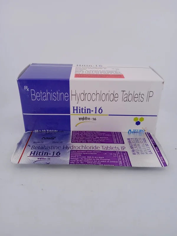 HITIN 16 MG - 10 TABLETS - Image 3