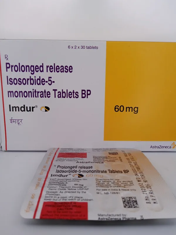IMDUR 60 MG - 30 TABLETS - Image 3