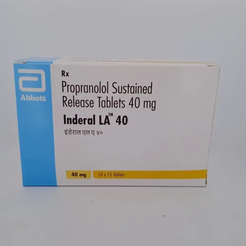 INDERAL LA 40 MG - 15 TABLETS