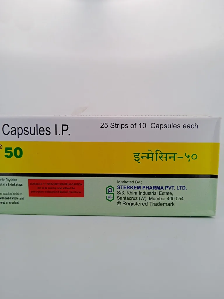 INMECIN 50 MG - 10 TABLETS - Image 3