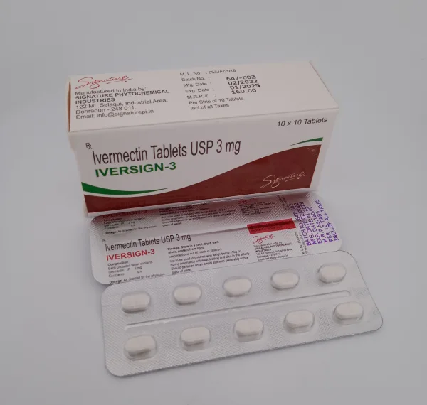IVERSIGN 3 MG -10 TABLET