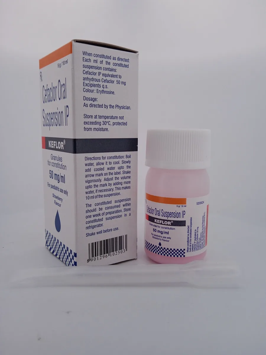 KEFLOR 50MG/1ML - 1 BOTTLE OF 5GM/10ML - Image 4