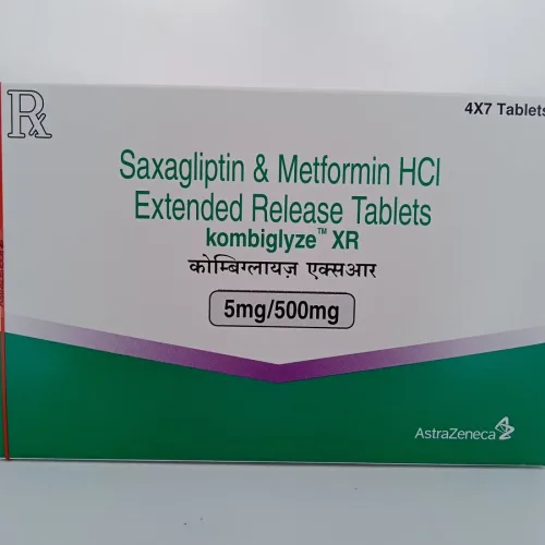 KOMBIGLYZE XR 5MG/500MG - 7 TABLETS