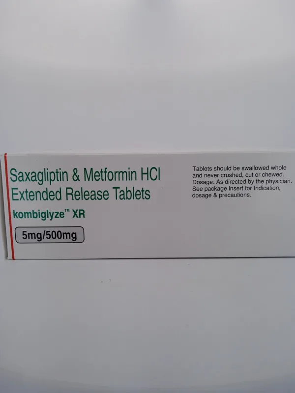 KOMBIGLYZE XR 5MG/500MG - 7 TABLETS - Image 4
