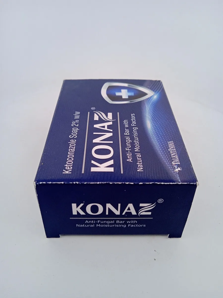 KONAZ ANTI-FUNGAL WITH NATURAL MOISTURISING FACTORS - 1 BAR OF 75g - Image 4