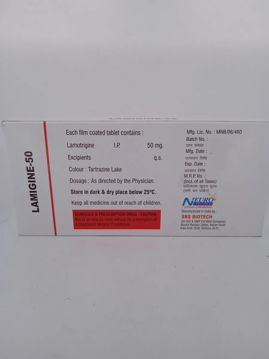 LAMIGINE 50 MG - 10 TABLETS - Image 4