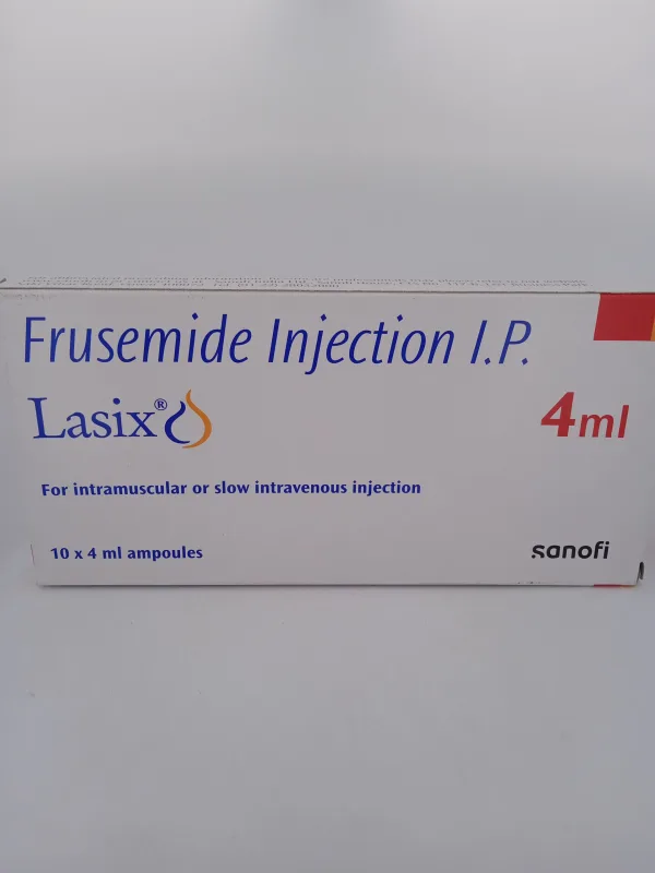 LASIX INJECTION - 10 AMPOULES OF 4ML