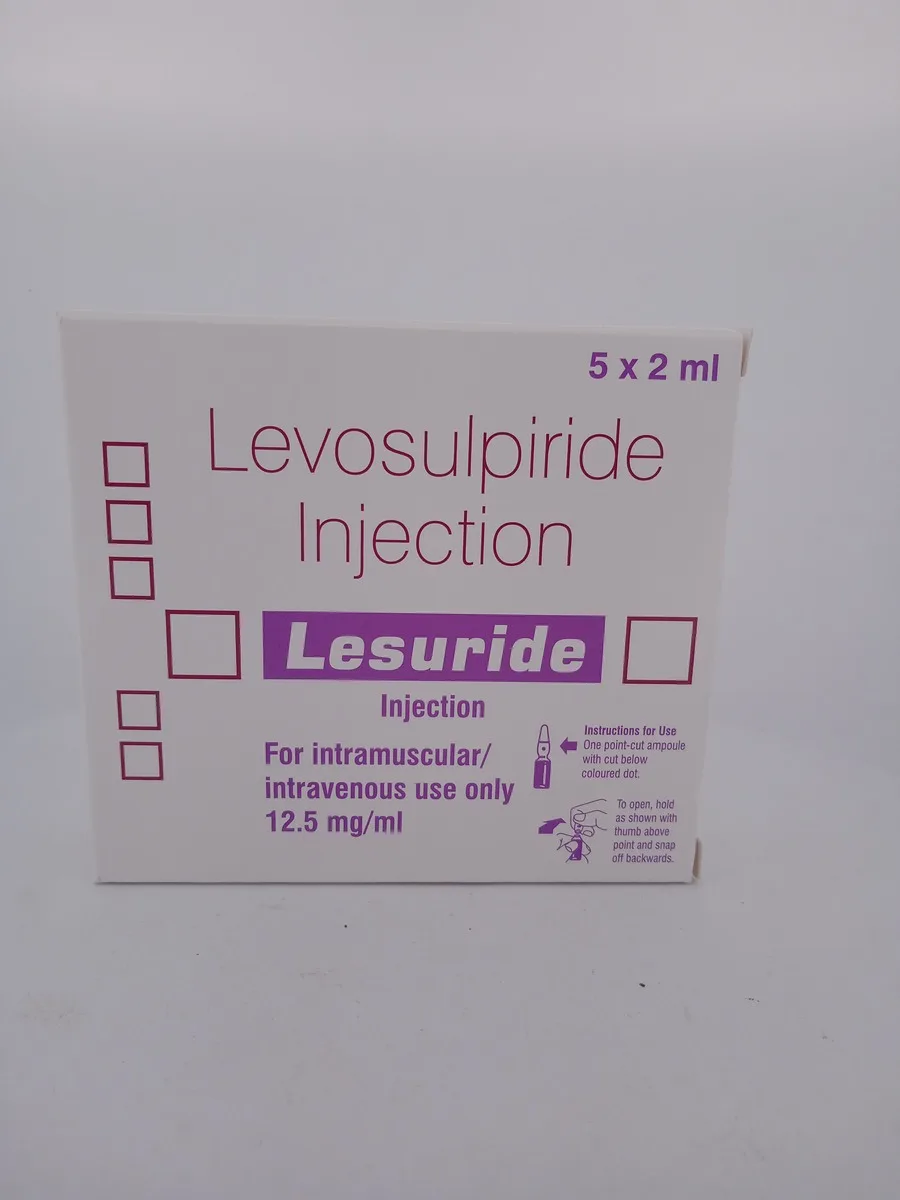 LESURIDE INJECTION 12.5MG/1ML - 5 AMPOULES OF 2ML