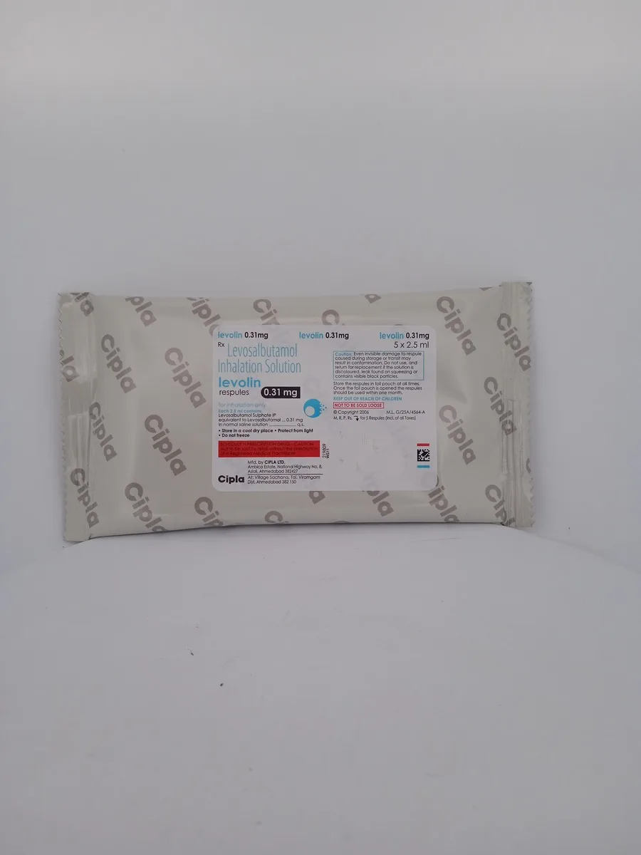 LEVOLIN 0.31 MG - 5 RESPULES OF 2.5ML - Image 5