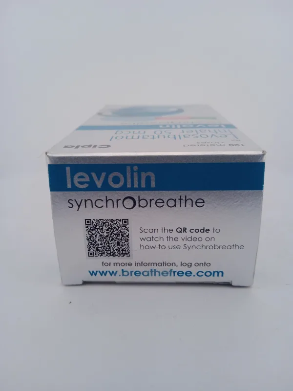 LEVOLIN SYNCHROBREATHE 50 MCG - 1 INHALER - Image 4