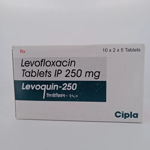 LEVOQUIN 250 MG - 5 TABLETS