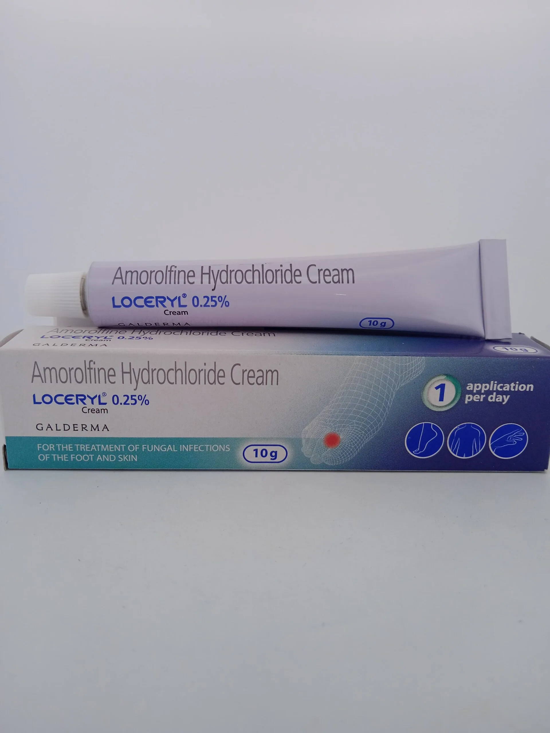 LOCERYL CREAM 0.25% - 1 TUBE OF 10gm - Image 2