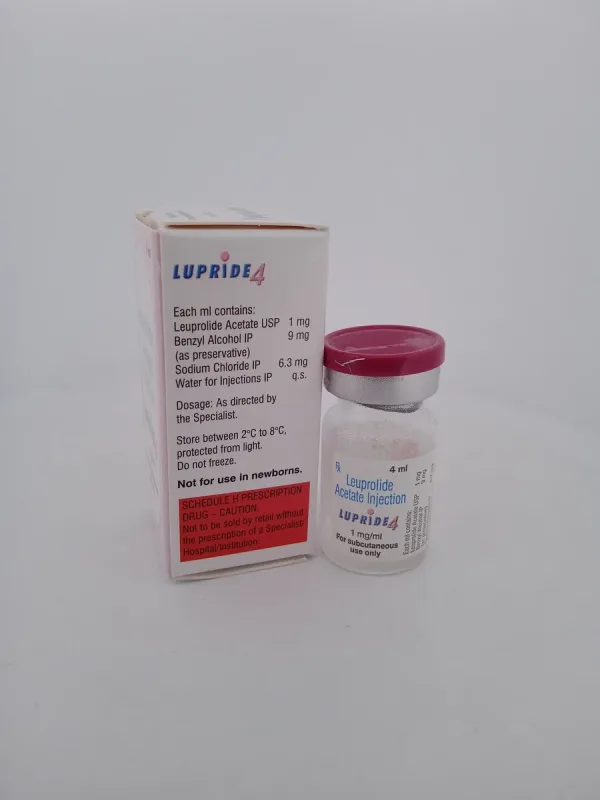 LUPRIDE 4 1MG/ML - 1 VIAL OF 4ML - Image 4