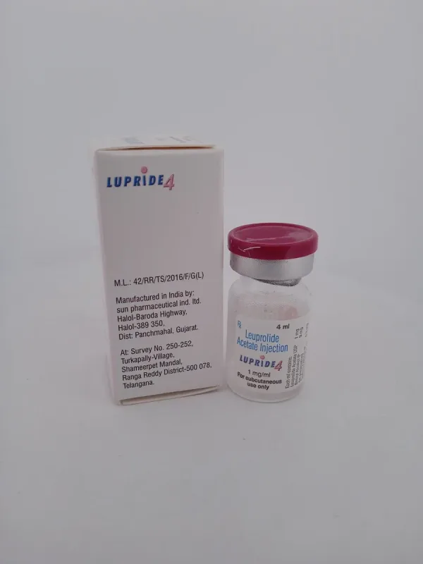 LUPRIDE 4 1MG/ML - 1 VIAL OF 4ML - Image 2